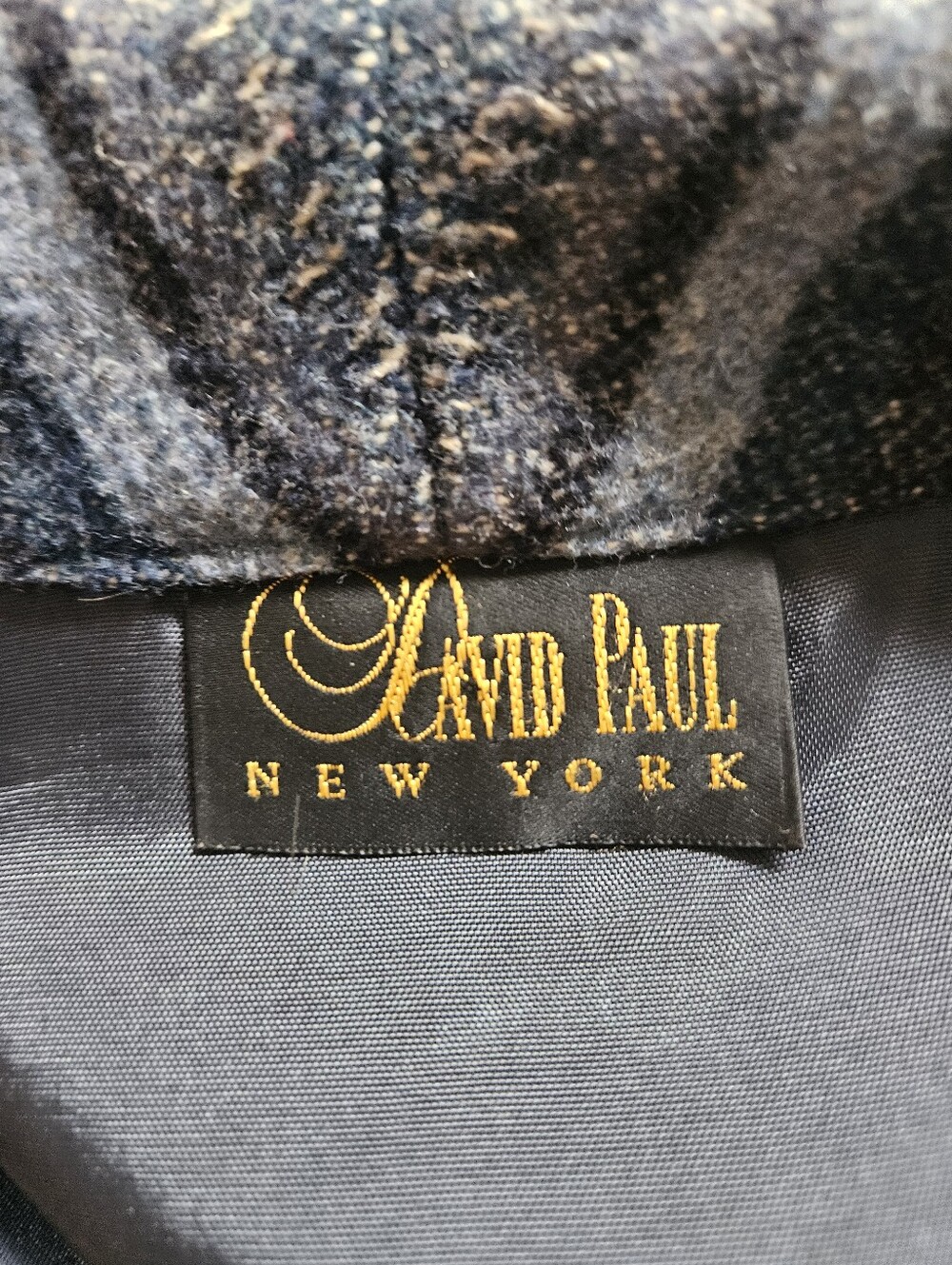VTG 80s David Paul Wool Blend Jacket Small - Picture 4 of 5
